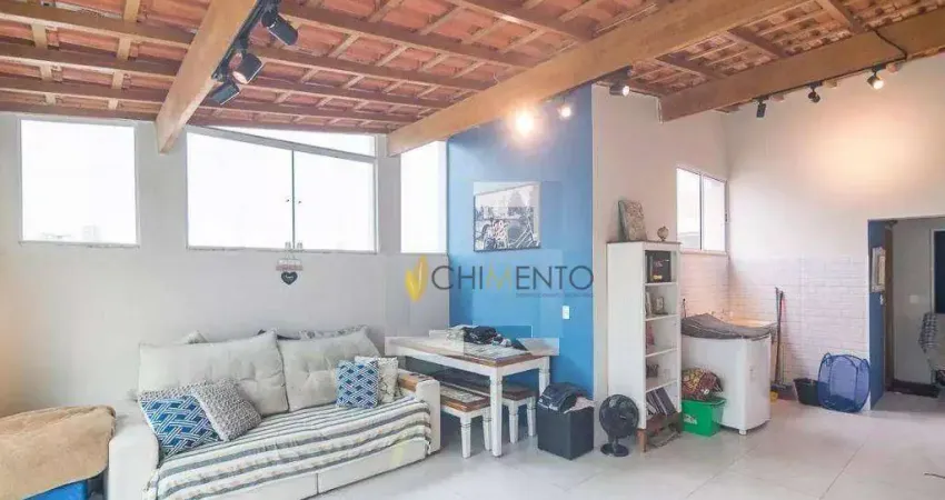 Cobertura com 2 dormitórios à venda, 90 m² por R$ 450.000 - Vila Leopoldina - Santo André/SP