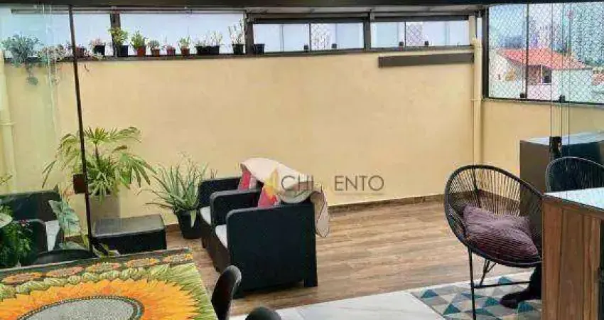 Cobertura com 2 dormitórios à venda, 110 m² por R$ 530.000 - Vila São Pedro - Santo André/SP