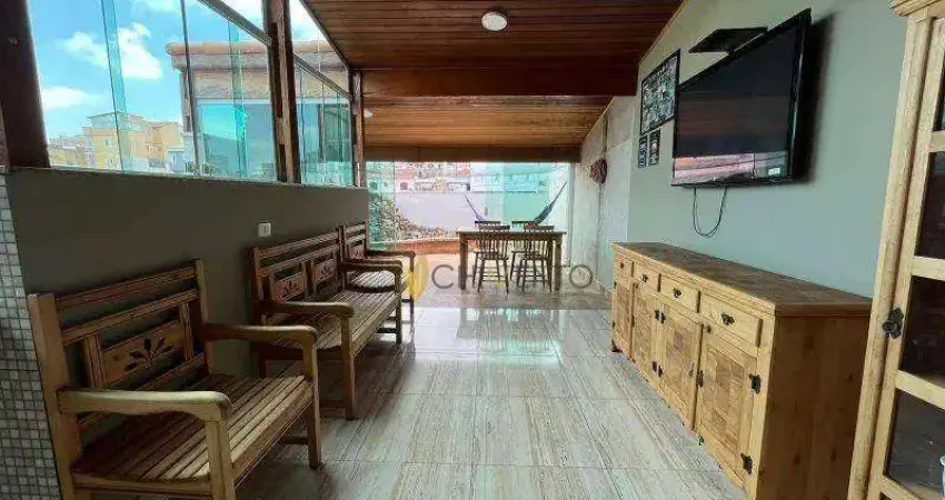 Cobertura com 2 dormitórios à venda, 110 m² por R$ 485.000 - Vila Camilópolis - Santo André/SP