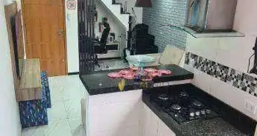 Cobertura com 2 dormitórios à venda, 110 m² por R$ 599.000 - Vila Scarpelli - Santo André/SP