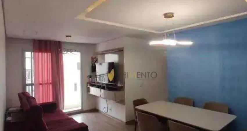 Apartamento com 3 dormitórios à venda, 67 m² por R$ 390.000,00 - Vila Homero Thon - Santo André/SP