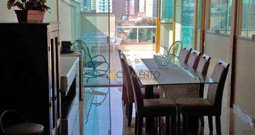 Cobertura com 2 dormitórios à venda, 150 m² por R$ 630.000,00 - Vila Valparaíso - Santo André/SP