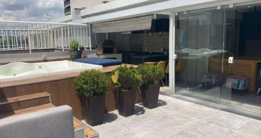 Cobertura com 4 dormitórios à venda, 190 m² por R$ 2.200.000,00 - Jardim Prudência - São Paulo/SP