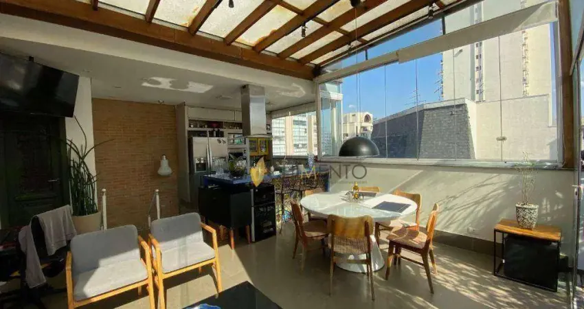 Cobertura com 2 dormitórios à venda, 112 m² por R$ 1.750.000,00 - Moema - São Paulo/SP