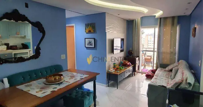 Apartamento com 3 dormitórios à venda, 72 m² por R$ 850.000,00 - Osvaldo Cruz - São Caetano do Sul/SP