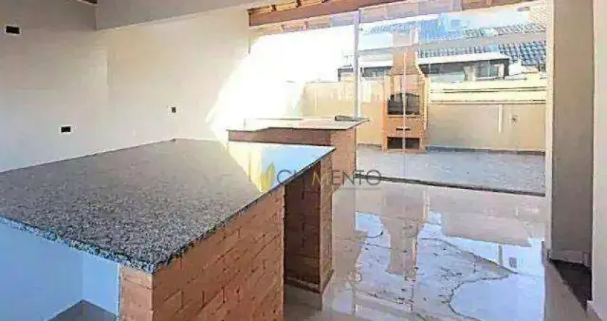 Cobertura com 2 dormitórios à venda, 107 m² por R$ 550.000,00 - Campestre - Santo André/SP