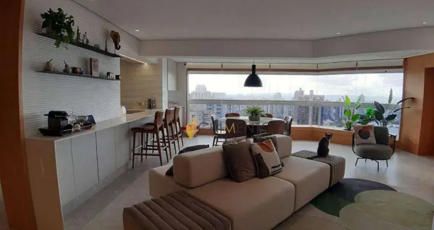 Apartamento com 3 dormitórios à venda, 160 m² por R$ 2.200.000,00 - Vila Guiomar - Santo André/SP