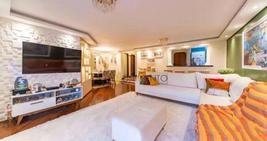 Apartamento com 4 dormitórios para alugar, 169 m² por R$ 6.950,00/mês - Centro - Santo André/SP