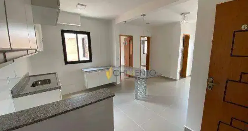 Apartamento com 2 dormitórios à venda, 44 m² por R$ 352.000,00 - Jardim Ocara - Santo André/SP