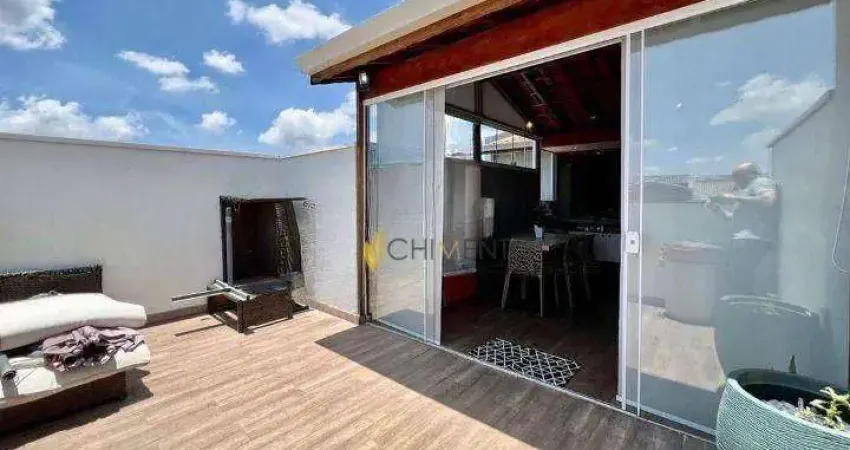 Cobertura com 2 dormitórios à venda, 96 m² por R$ 520.000 - Parque das Nações - Santo André/SP
