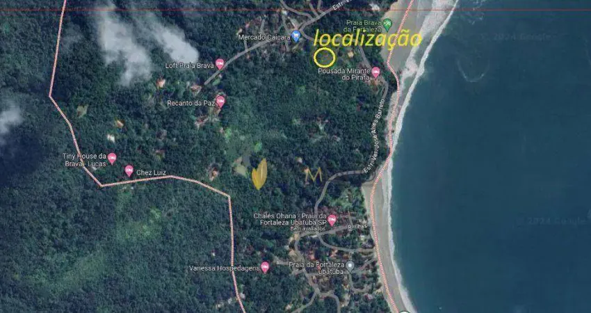 Terreno à venda, 5000 m² por R$ 2.500.000 - Praia da Fortaleza - Ubatuba/SP