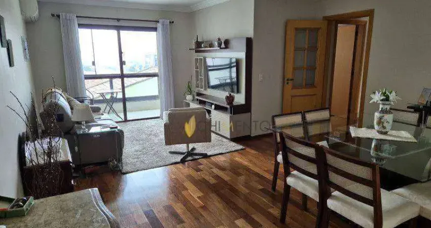 Apartamento com 3 dormitórios à venda, 115 m² por R$ 685.000 - Campestre - Santo André/SP