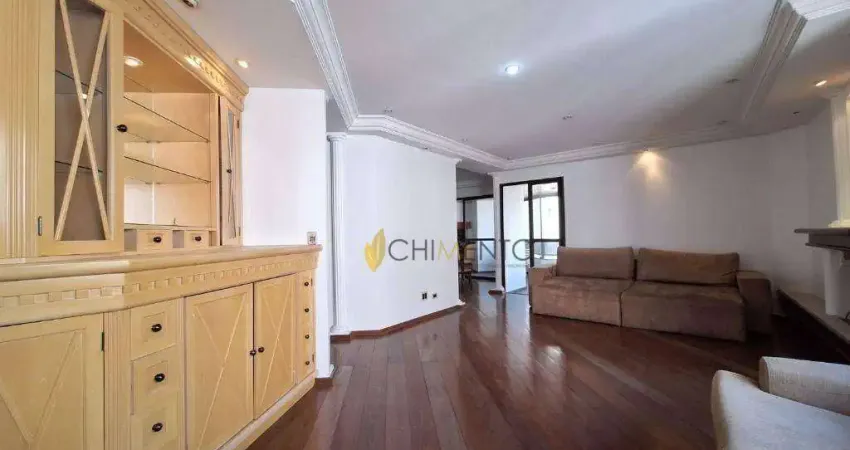 Apartamento com 3 dormitórios à venda, 172 m² por R$ 1.970.000 - Brooklin - São Paulo/SP