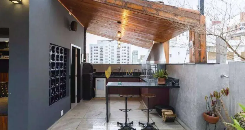 Cobertura com 3 dormitórios à venda, 234 m² por R$ 2.800.000,00 - Perdizes - São Paulo/SP