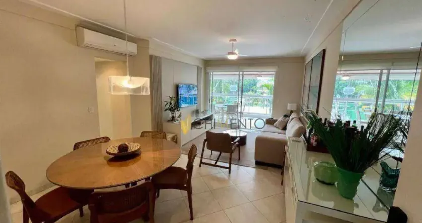 Apartamento com 3 dormitórios à venda, 130 m² por R$ 3.200.000 - Riviera de São Lourenço - Bertioga/SP