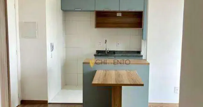 Apartamento com 2 dormitórios à venda, 58 m² por R$ 437.000 - Vila Metalúrgica - Santo André/SP