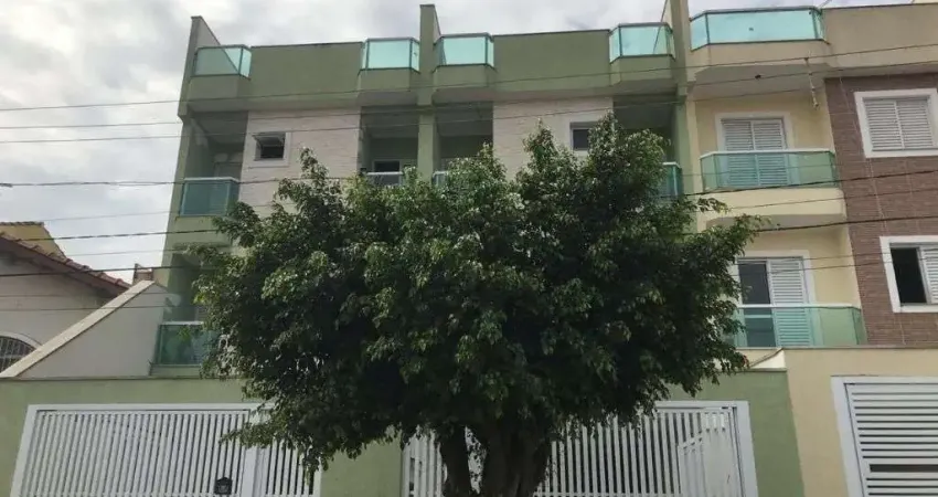 Cobertura com 2 dormitórios à venda, 106 m² por R$ 390.000,00 - Vila Tibiriçá - Santo André/SP