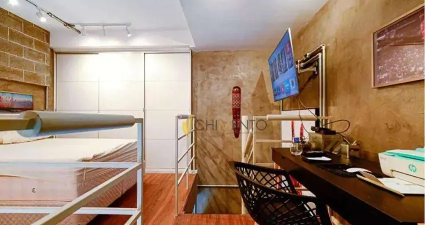 Apartamento com 1 dormitório à venda, 50 m² por R$ 600.000 - Vila Andrade - São Paulo/SP