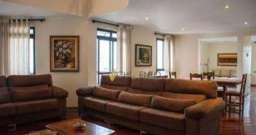 Apartamento com 5 dormitórios, 300 m² - venda por R$ 2.180.000,00 ou aluguel por R$ 9.600,00 - Vila Bastos - Santo André/SP