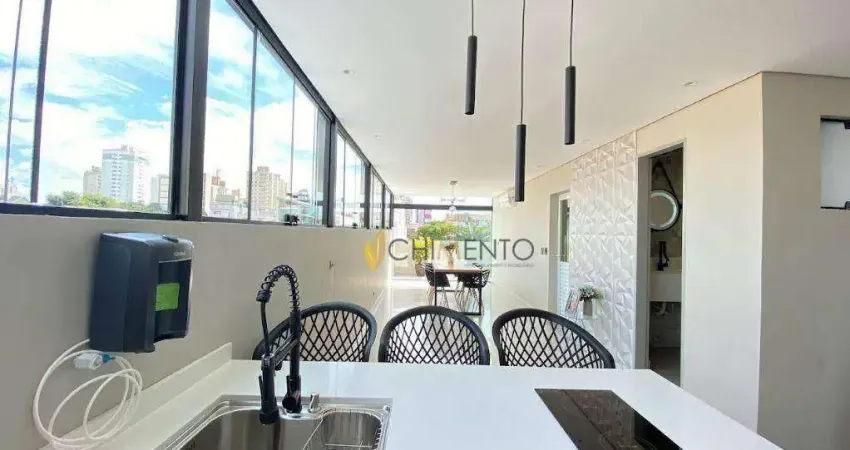 Cobertura com 3 dormitórios à venda, 224 m² por R$ 1.500.000,00 - Vila Bastos - Santo André/SP