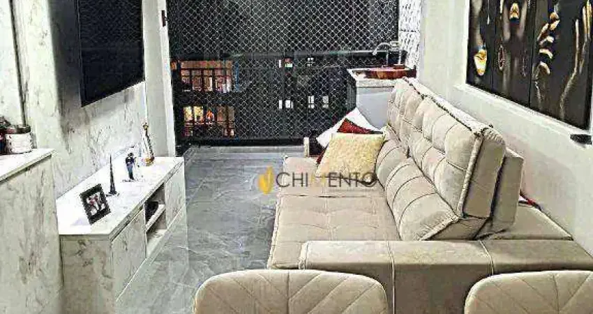 Apartamento com 3 dormitórios à venda, 74 m² por R$ 780.000,00 - Campestre - Santo André/SP