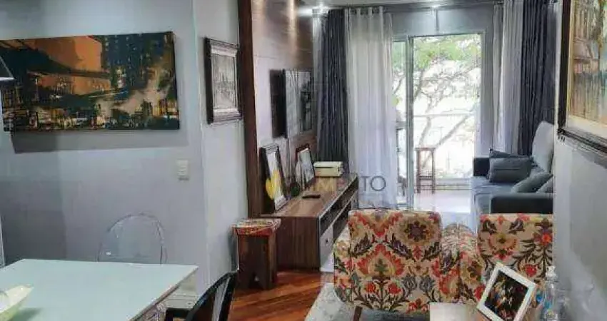 Apartamento com 3 dormitórios à venda, 100 m² - Campestre - Santo André/SP