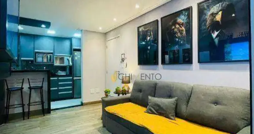 Apartamento com 2 dormitórios à venda, 70 m² por R$ 660.000,00 - Vila Valparaíso - Santo André/SP