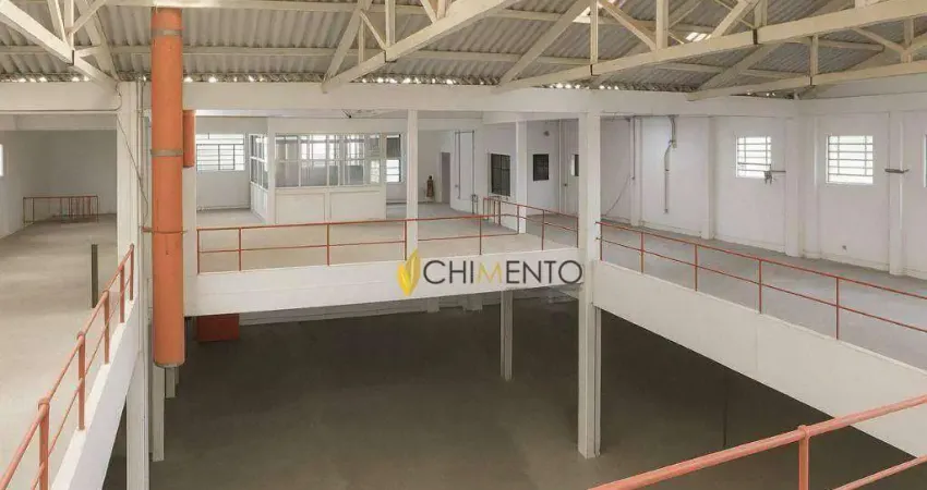 Galpão, 1750 m² - venda por R$ 3.900.000,00 ou aluguel por R$ 27.100,00/mês - Vila Prudente (Zona Leste) - São Paulo/SP