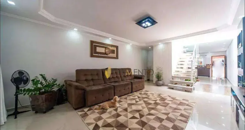 Casa com 4 dormitórios, 190 m² - venda por R$ 1.300.000,00 ou aluguel por R$ 11.800,00/mês - Jardim - Santo André/SP