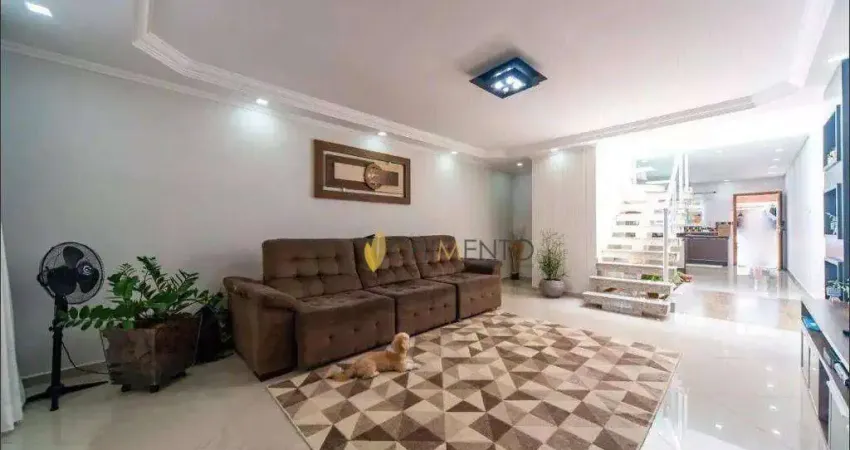 Casa com 4 dormitórios, 190 m² - venda por R$ 1.300.000,00 ou aluguel por R$ 11.800,00/mês - Jardim - Santo André/SP
