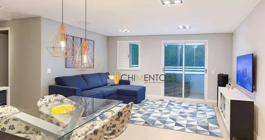 Apartamento com 3 dormitórios à venda, 98 m² por R$ 1.260.000,00 - Tatuapé - São Paulo/SP