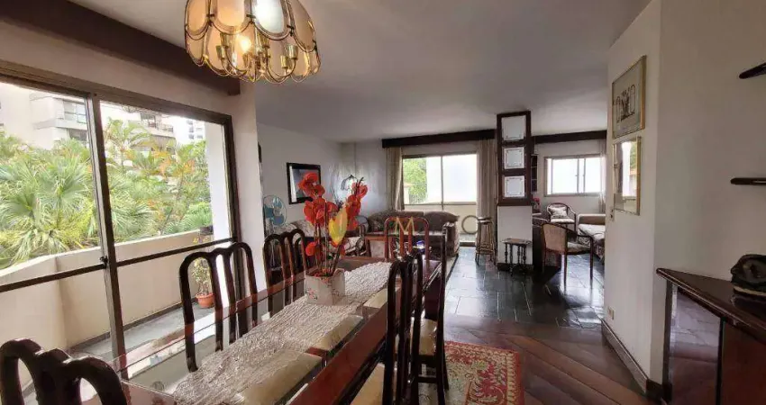 Apartamento com 4 dormitórios à venda, 160 m² por R$ 1.380.000,00 - Moema - São Paulo/SP