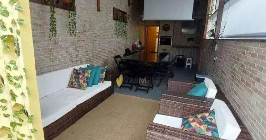 Cobertura com 3 dormitórios à venda, 134 m² por R$ 825.000,00 - Vila Gilda - Santo André/SP