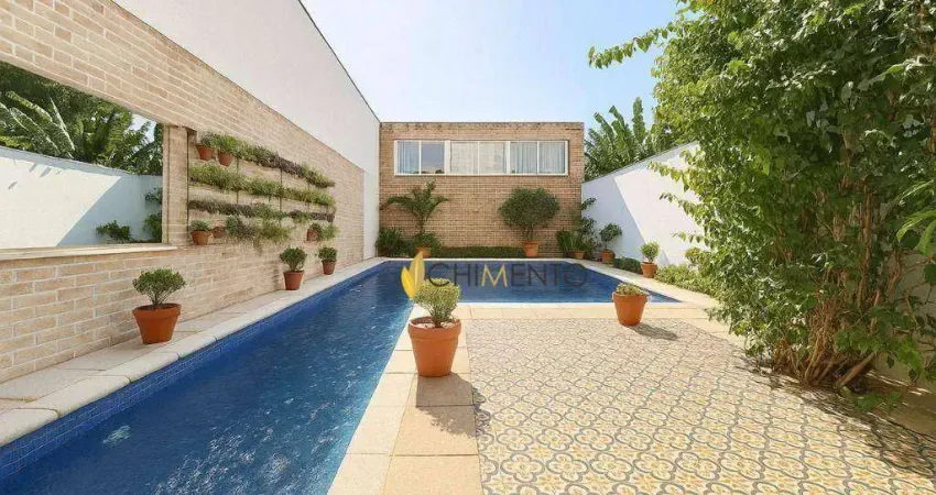 Casa, 590 m² - venda por R$ 5.100.000,00 ou aluguel por R$ 25.490,00/mês - Vila Bertioga - São Paulo/SP