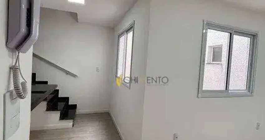 Cobertura com 2 dormitórios à venda, 76 m² por R$ 500.000 - Parque das Nações - Santo André/SP