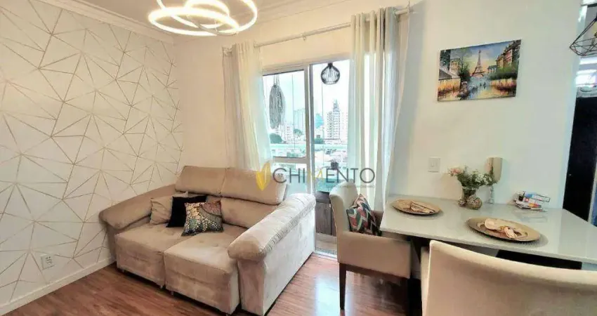 Apartamento com 2 dormitórios à venda, 59 m² por R$ 419.000 - Vila Baeta Neves - São Bernardo do Campo/SP