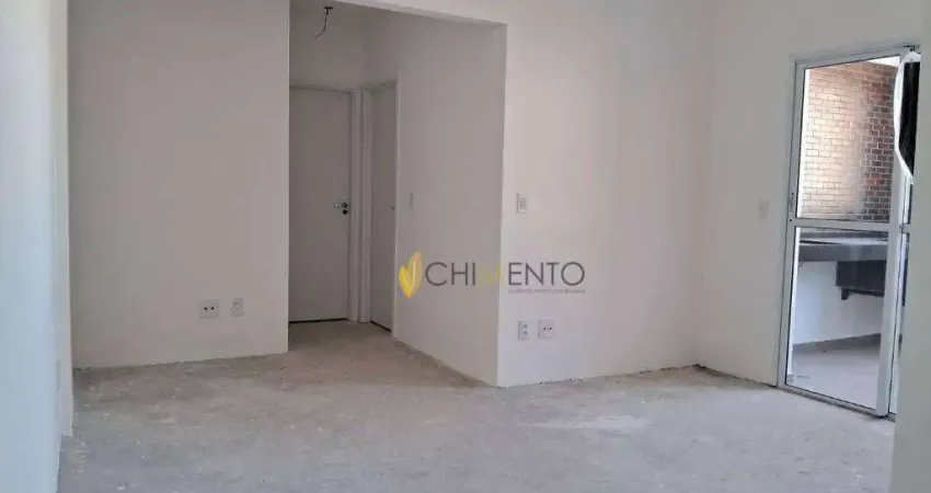 Apartamento com 2 dormitórios à venda, 58 m² por R$ 550.000 - Campestre - Santo André/SP