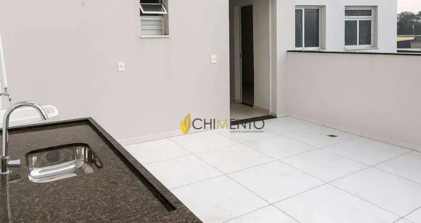 Cobertura à venda, 98 m² por R$ 575.600,00 - Nova Gerti - São Caetano do Sul/SP