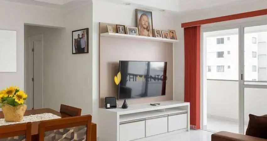 Apartamento com 3 dormitórios à venda, 89 m² por R$ 660.000,00 - Vila Gilda - Santo André/SP