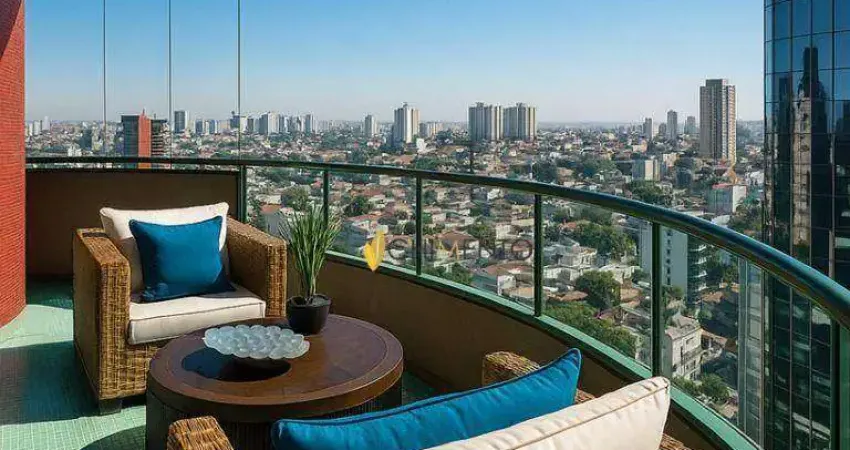 Cobertura com 5 dormitórios, 414 m² - venda por R$ 3.450.000,00 ou aluguel por R$ 22.150,00/mês - Jardim - Santo André/SP