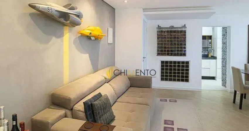 Apartamento com 2 dormitórios à venda, 83 m² por r$ 680.000 - jardim - santo andré/sp