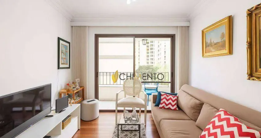 Apartamento com 2 dormitórios à venda, 70 m² por r$ 870.000,00 - moema - são paulo/sp