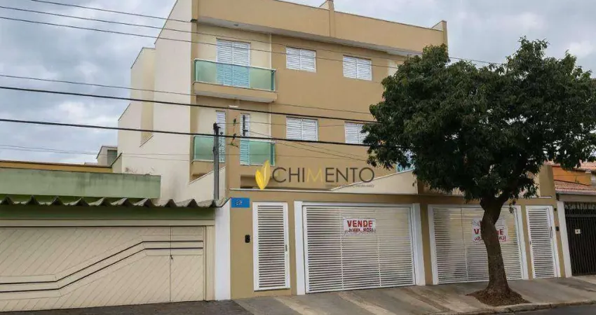 Cobertura com 2 dormitórios para alugar, 106 m² por r$ 3.000/mês - jardim santo alberto - santo andré/sp