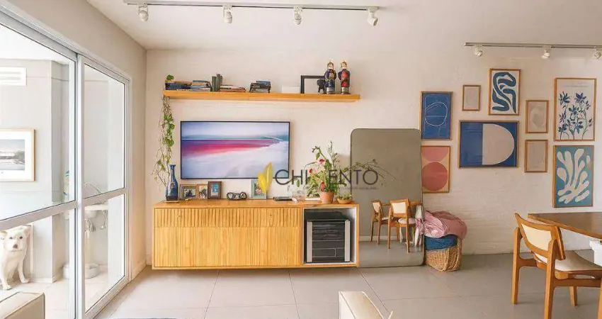 Apartamento com 2 dormitórios à venda, 60 m² por r$ 620.000,00 - real parque - são paulo/sp