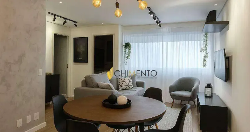 Apartamento com 1 dormitório, 59 m² - venda por r$ 575.000,00 ou aluguel por r$ 4.541,00/mês - vila assunção - santo andré/sp
