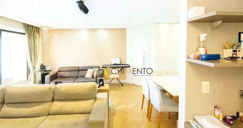 Apartamento com 3 dormitórios à venda, 114 m² por r$ 1.250.000,00 - jardim - santo andré/sp