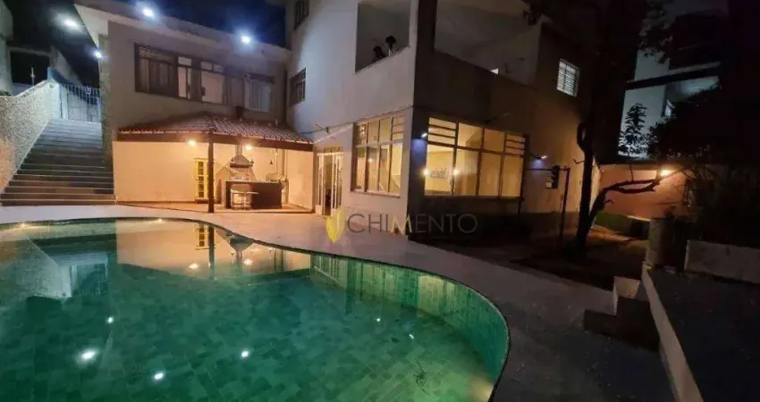 Casa com 4 dormitórios, 424 m² - venda por r$ 1.800.000,00 ou aluguel por r$ 13.550,00/mês - jardim prudência - são paulo/sp