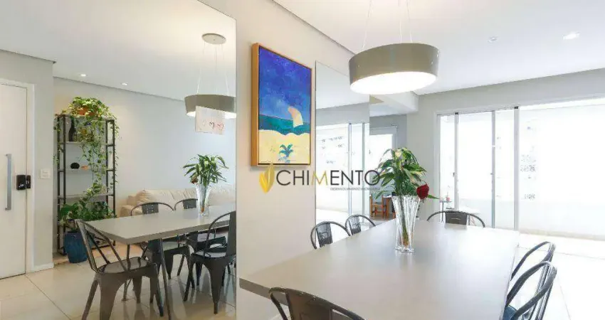 Apartamento com 3 dormitórios à venda, 106 m² por r$ 2.200.000,00 - moema - são paulo/sp