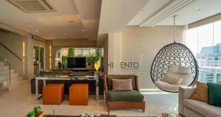 Cobertura com 4 dormitórios à venda, 343 m² por r$ 8.900.000,00 - mooca - são paulo/sp