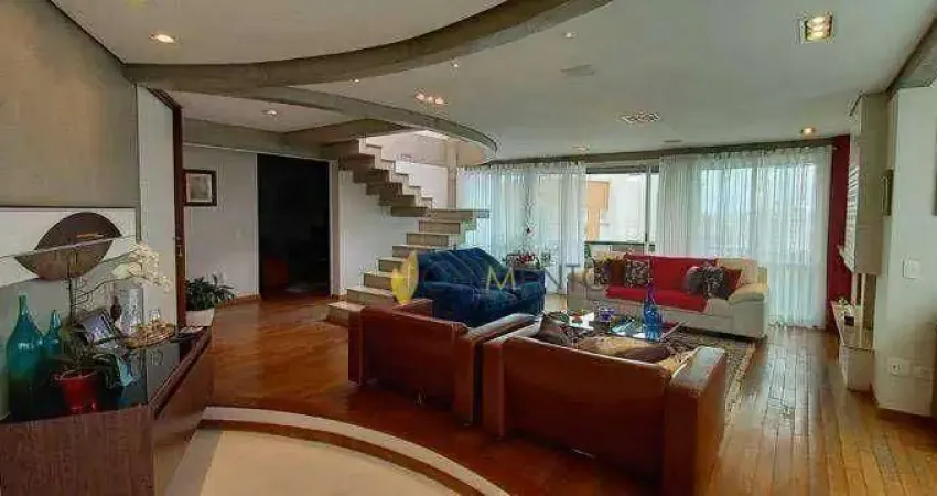 Cobertura com 5 dormitórios, 414 m² - venda por R$ 3.500.000,00 ou aluguel por R$ 22.650,00/mês - Jardim - Santo André/SP